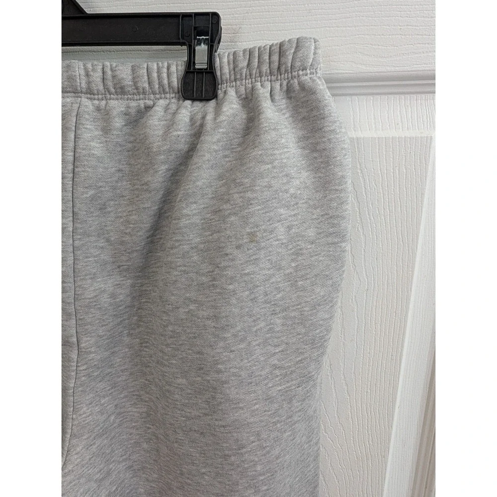 Nuuds Everyday‎ Sweatpants Women Heather Gray Relaxed Joggers Fleece - Size S